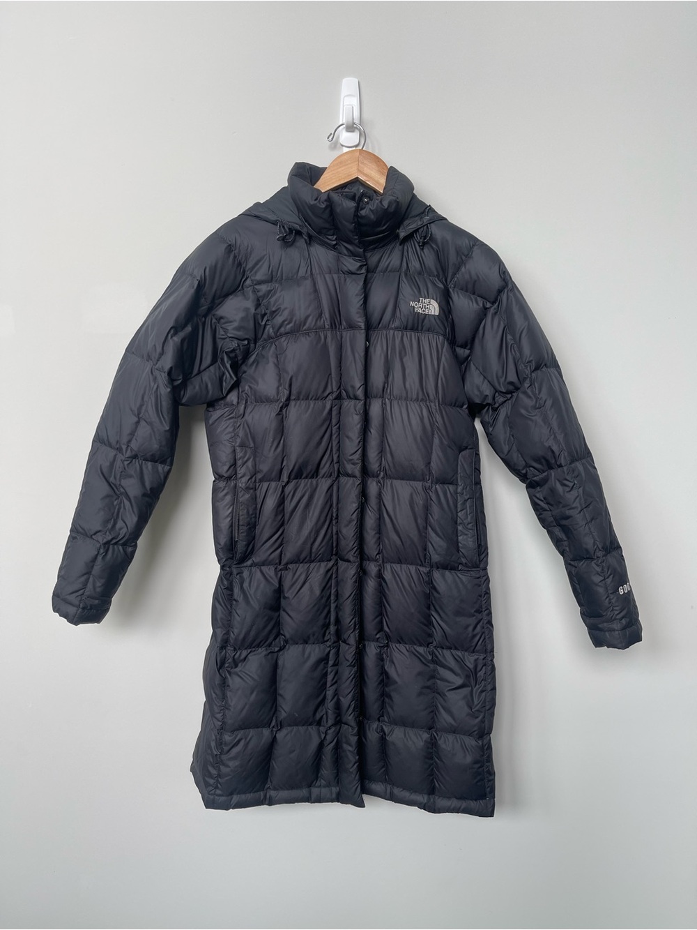 The North Face | Black Puffer Metropolis Parka Longline Quilted 600 Goose Down S